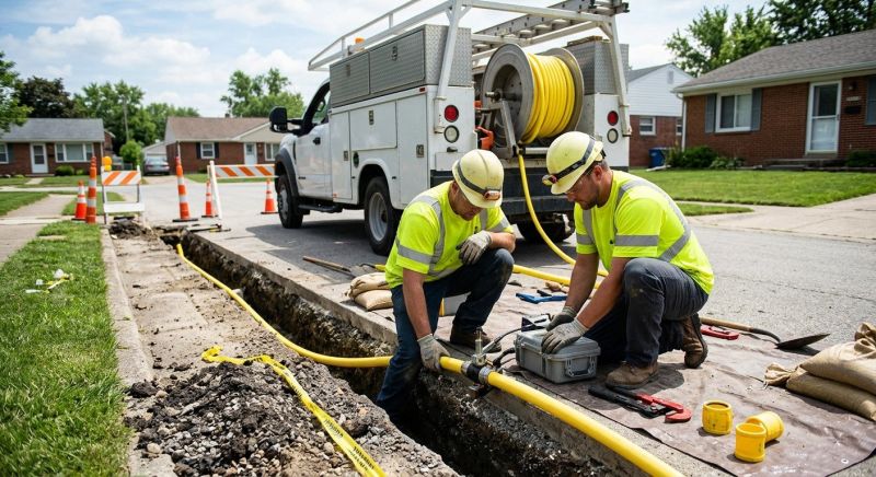 Gas Line Rerouting in Annapolis, MD