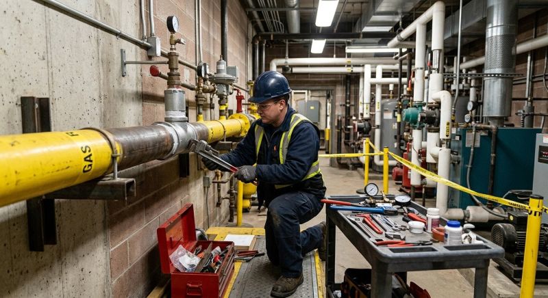Commercial Gas Line Repair in Annapolis, MD