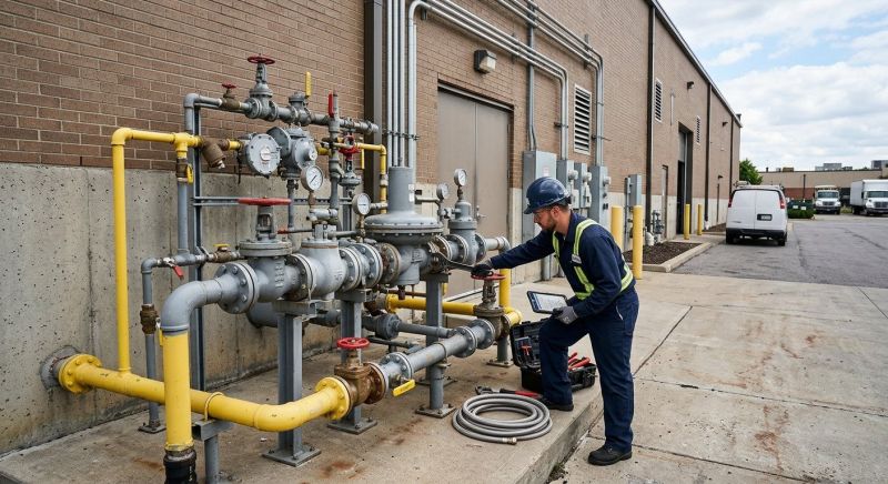 Commercial Gas Piping in Fredericksburg, VA