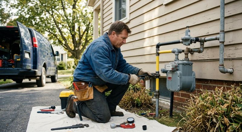 Gas Line Plumbing in Denver, CO