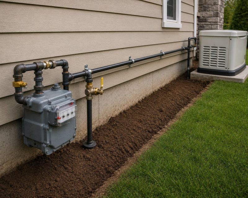 Home Gas Line Installation in Annapolis, MD