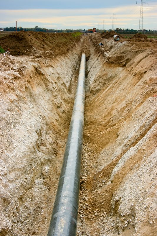 Natural Gas Pipeline Installation