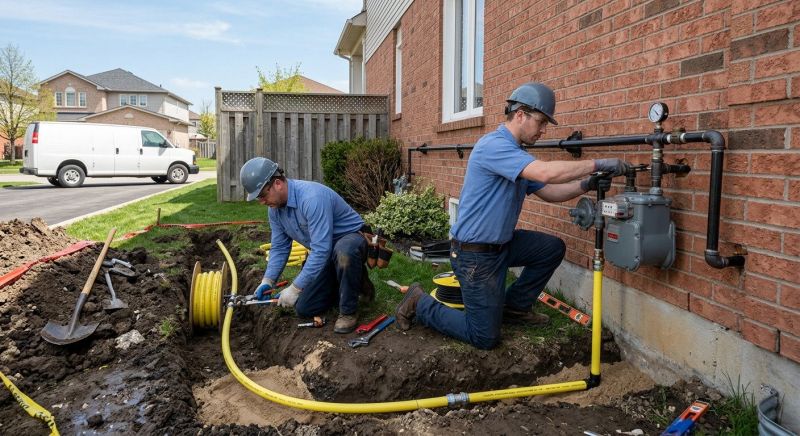 Natural Gas Line Installation in Denver, CO